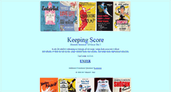 Desktop Screenshot of keepingscore.x10.mx