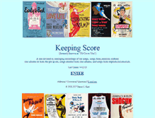 Tablet Screenshot of keepingscore.x10.mx