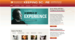 Desktop Screenshot of keepingscore.org